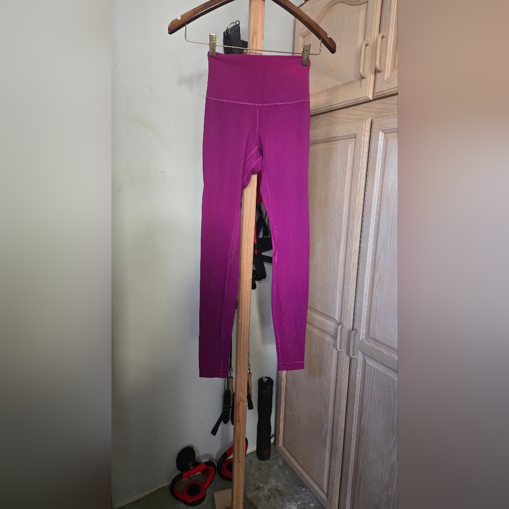 lululemon athletica Magenta Performance Leggings